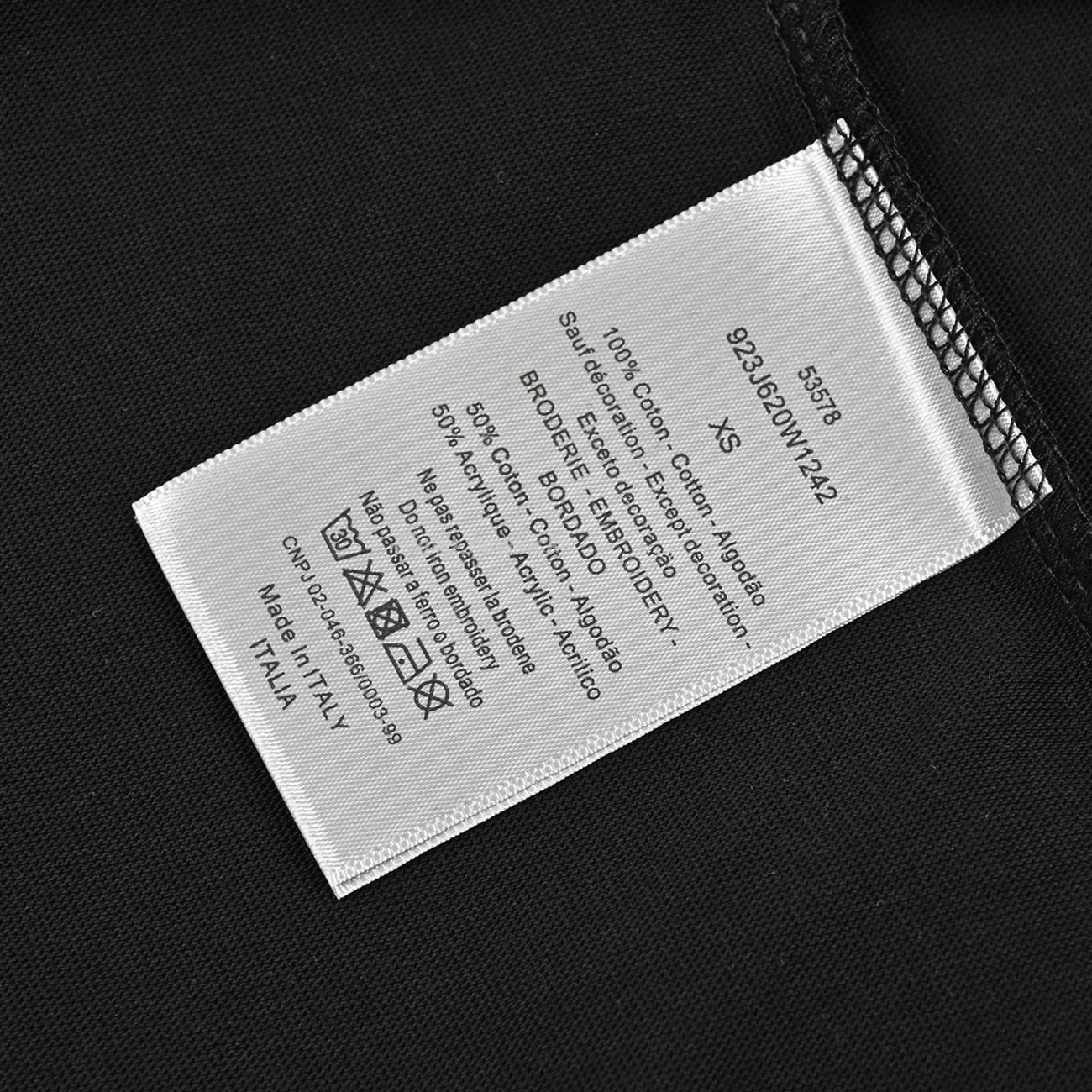 Dior 24ss Pin Logo Contrasting Embroidered Short Sleeved T Shirt (11) - www.newkick.vip